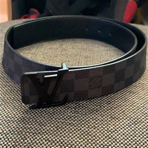 louis vuitton belt checkered.